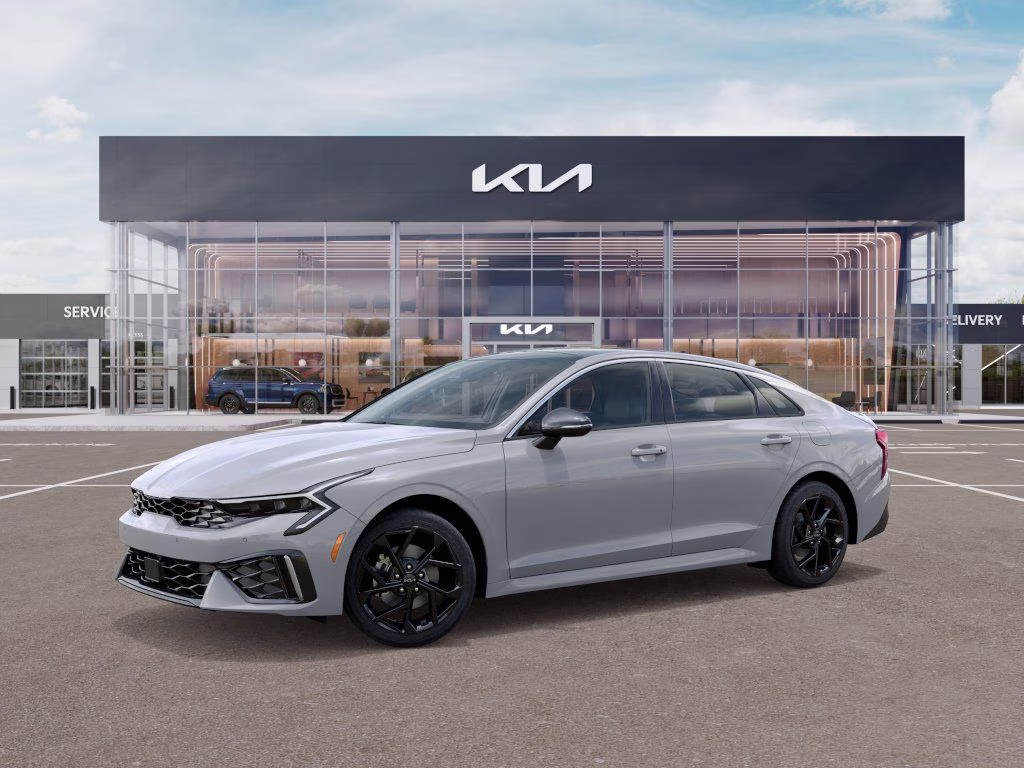 2026 Wolf Gray Kia K5 GT-Line FWD Sedan