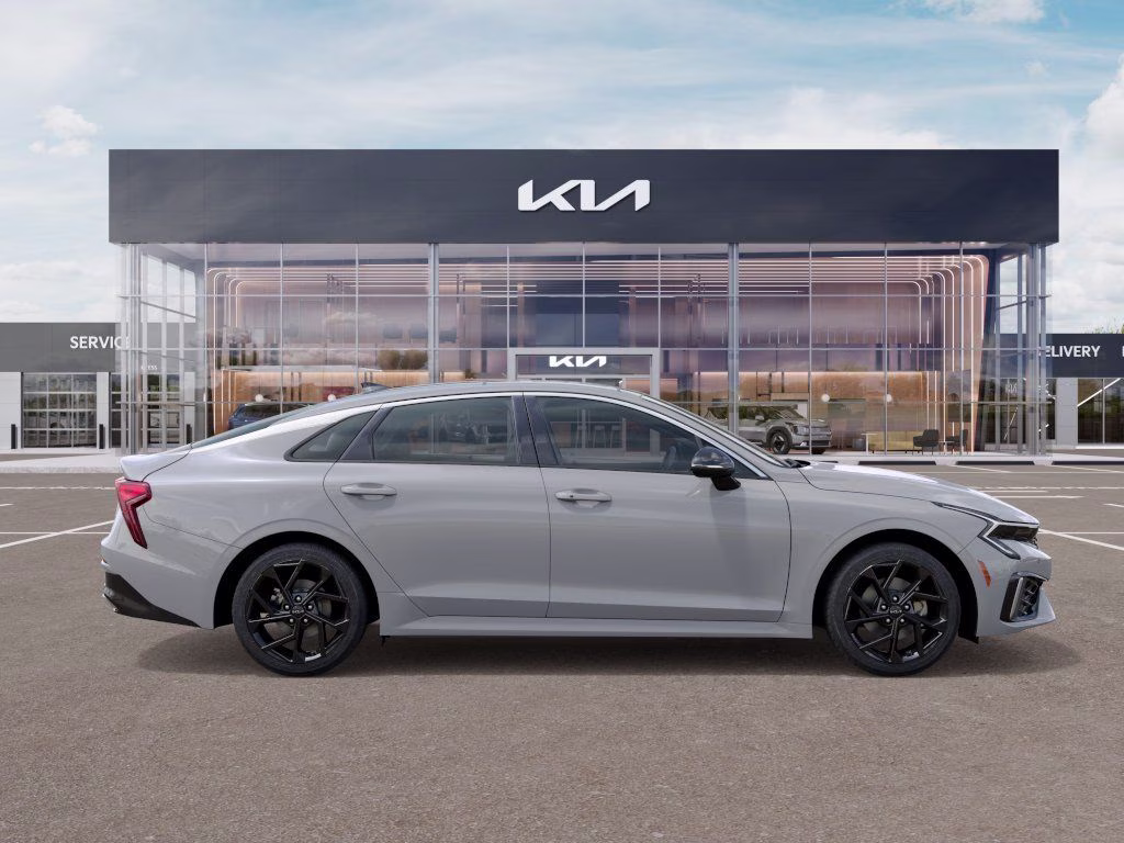 2026 Wolf Gray Kia K5 GT-Line FWD Sedan