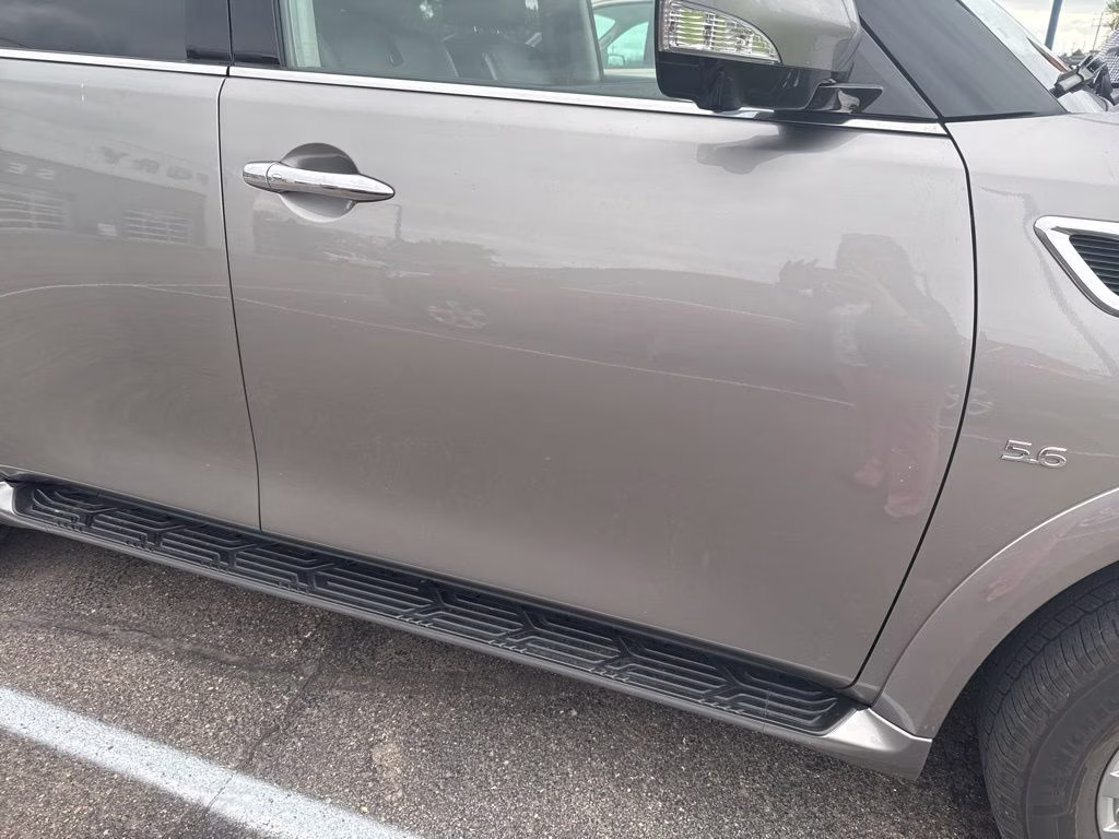 2014 Platinum Graphite INFINITI QX80 Base w/Theatre Package 4X4 SUV