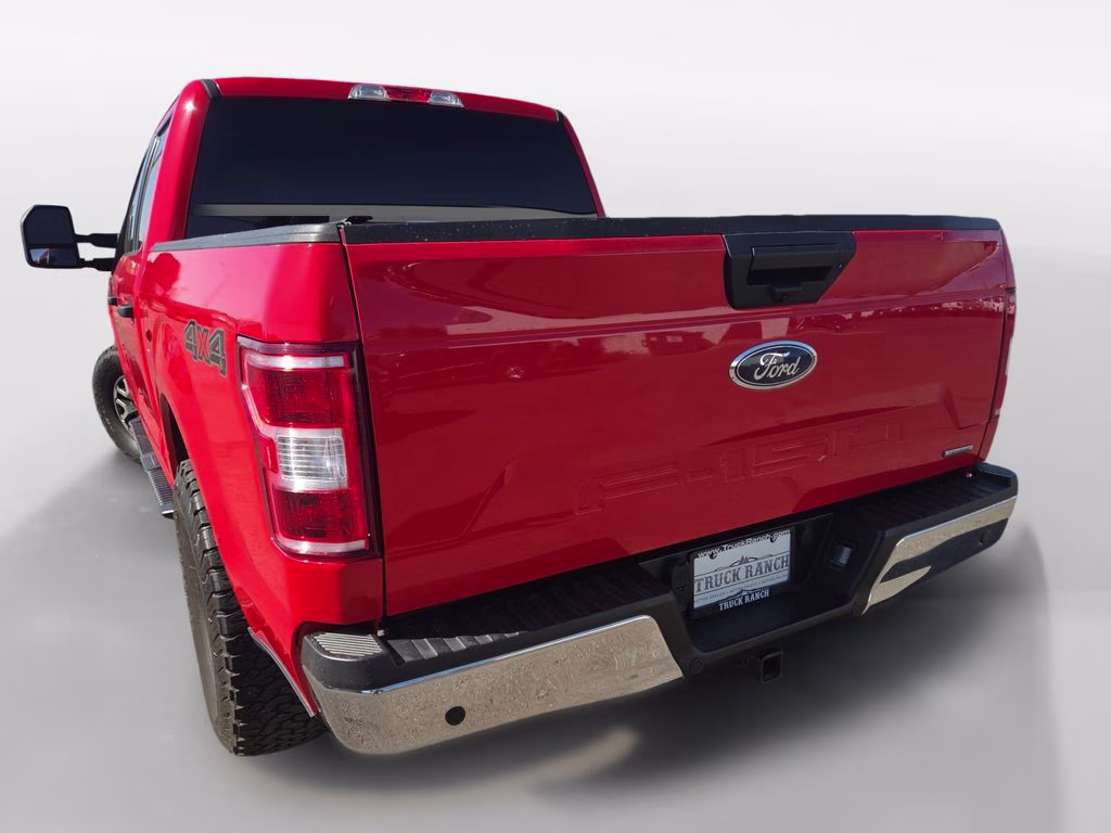 2018 Red Ford F-150 XL 4X4 Truck