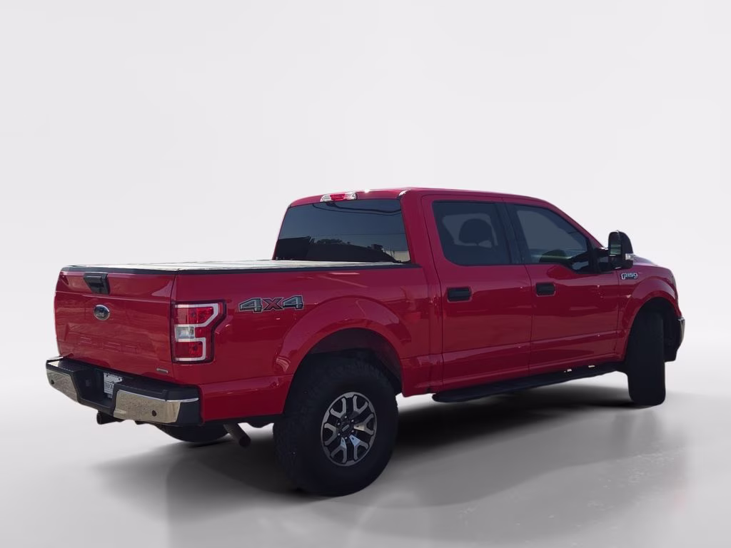 2018 Red Ford F-150 XL 4X4 Truck