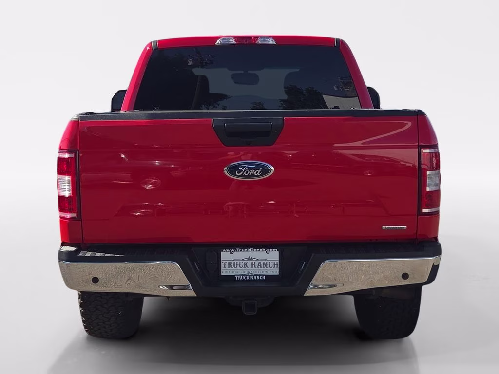 2018 Red Ford F-150 XL 4X4 Truck