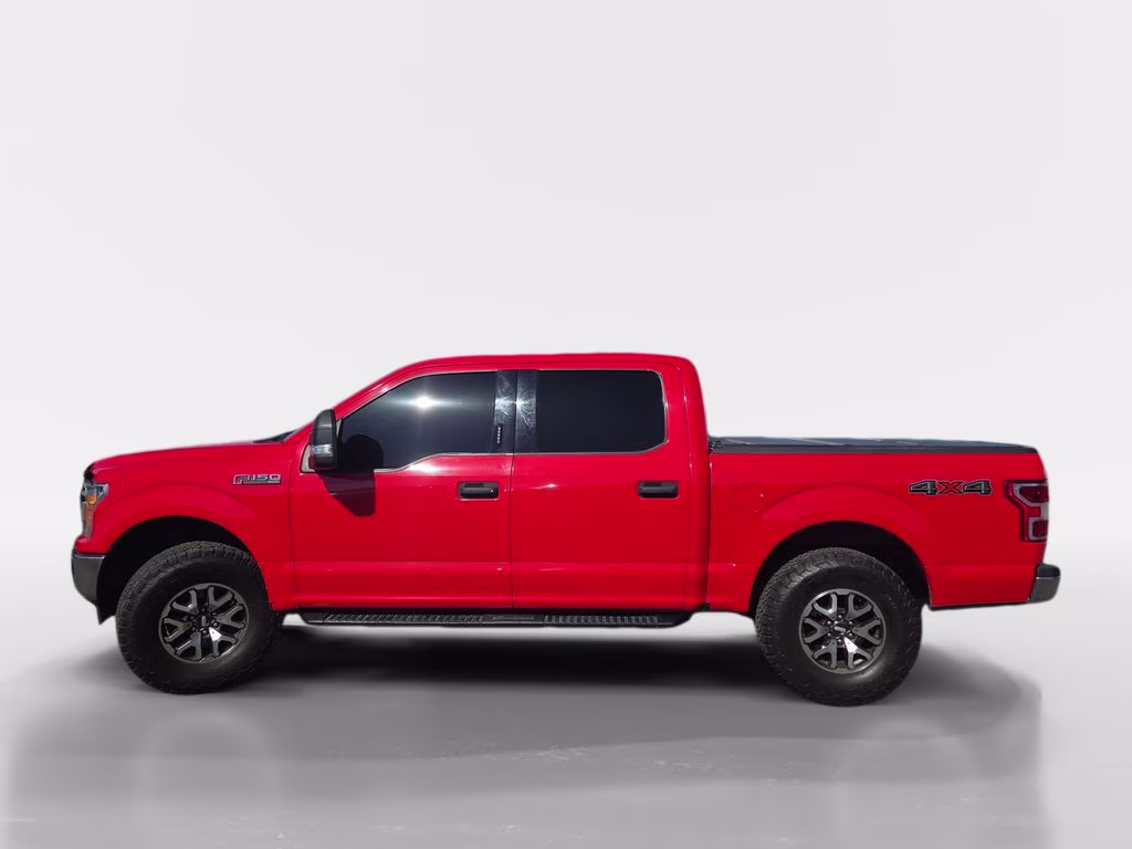 2018 Red Ford F-150 XL 4X4 Truck
