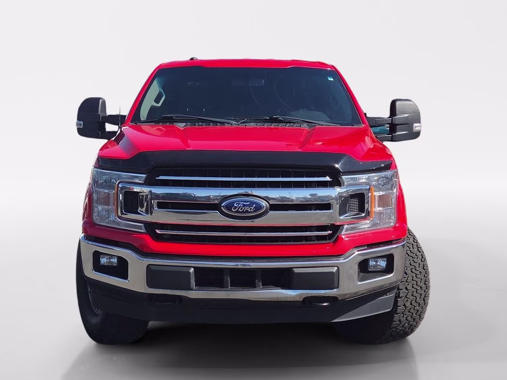 2018 Red Ford F-150 XL 4X4 Truck