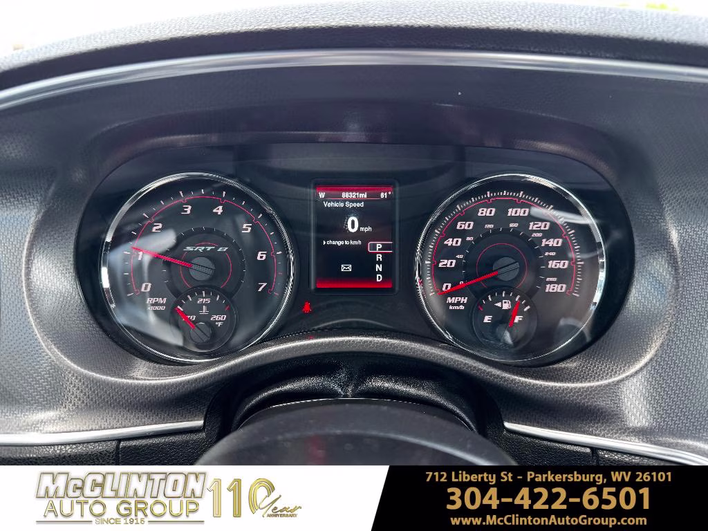 2013 Black Clearcoat Dodge Charger SRT8 Superbee RWD Sedan