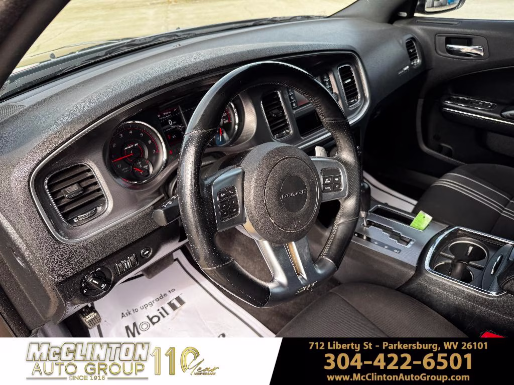2013 Black Clearcoat Dodge Charger SRT8 Superbee RWD Sedan