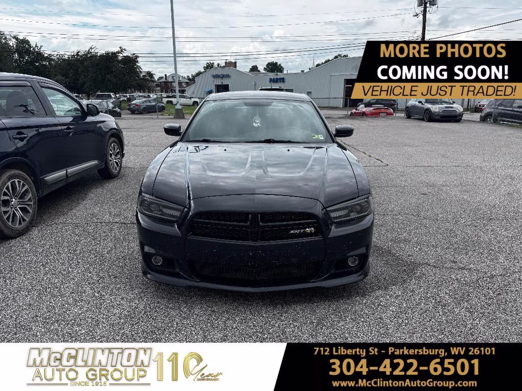 2013 Pitch Black Dodge Charger SRT8 Super Bee RWD Sedan