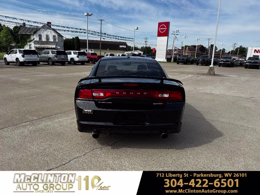 2013 Black Clearcoat Dodge Charger SRT8 Superbee RWD Sedan
