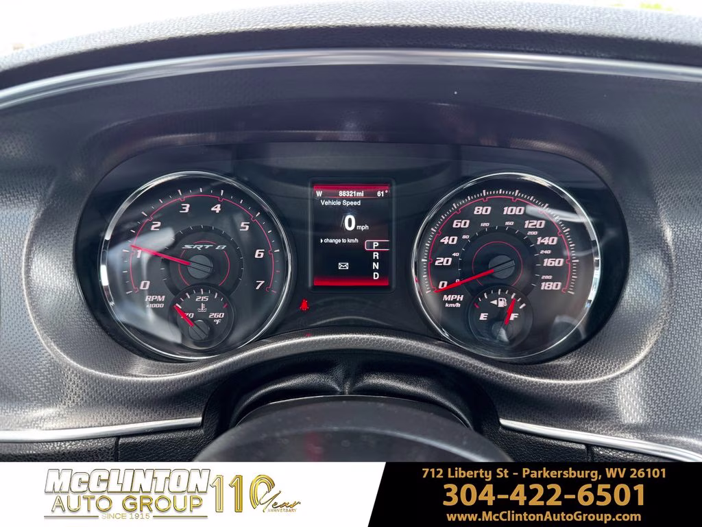 2013 Black Clearcoat Dodge Charger SRT8 Superbee RWD Sedan