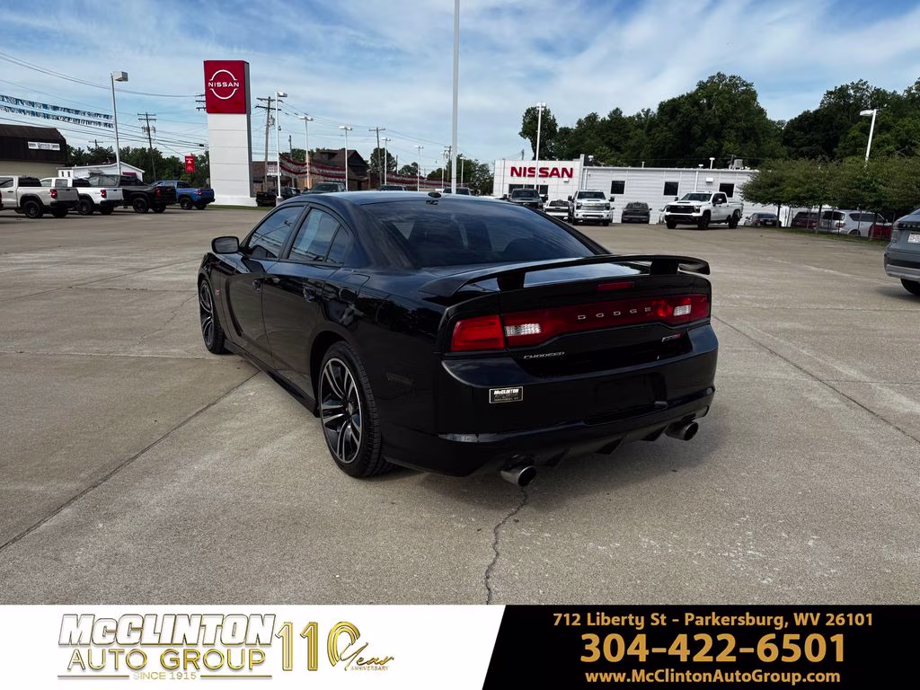 2013 Black Clearcoat Dodge Charger SRT8 Superbee RWD Sedan