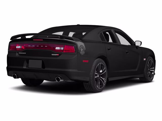 2013 Pitch Black Dodge Charger SRT8 Super Bee RWD Sedan