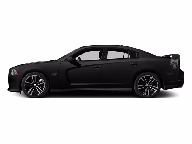 2013 Pitch Black Dodge Charger SRT8 Super Bee RWD Sedan
