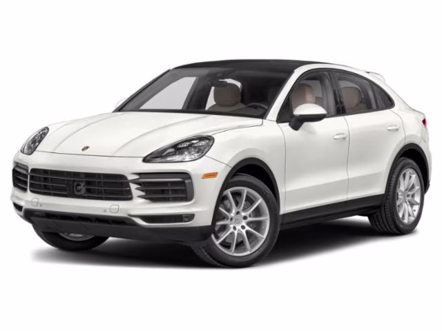 2021 White Porsche Cayenne Coupe AWD SUV