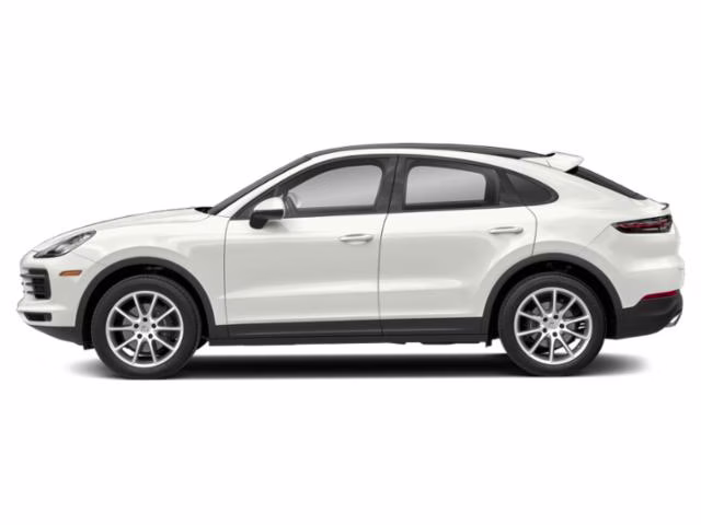 2021 White Porsche Cayenne Coupe AWD SUV