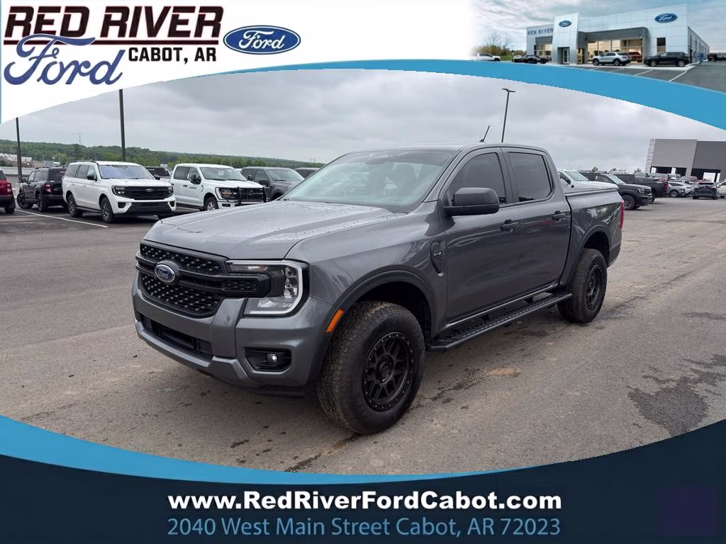 2024 CARBONIZED GRAY METALLIC Ford Ranger XL 4X4 Truck