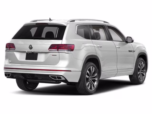 2023 Opal White Pearl Volkswagen Atlas 3.6L V6 SEL Premium R-Line AWD SUV