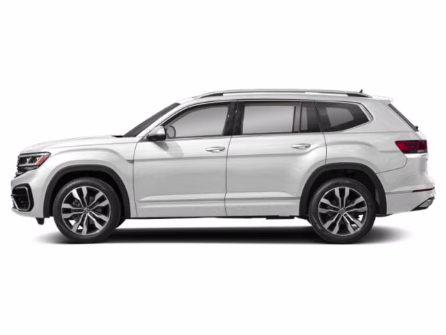 2023 Opal White Pearl Volkswagen Atlas 3.6L V6 SEL Premium R-Line AWD SUV