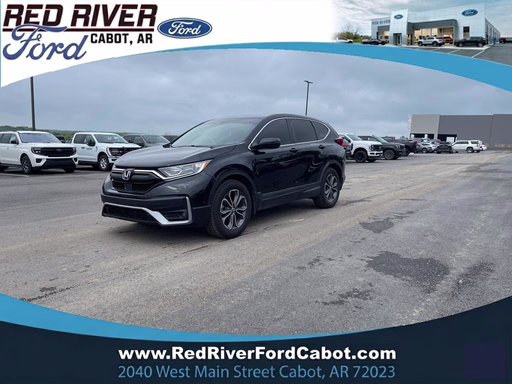 2021 Crystal Black Pearl Honda CR-V EX-L FWD SUV