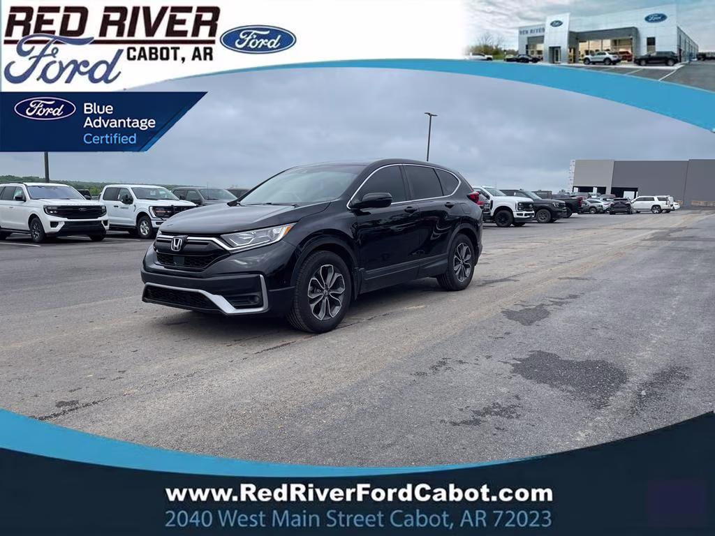 2021 Crystal Black Pearl Honda CR-V EX-L FWD SUV