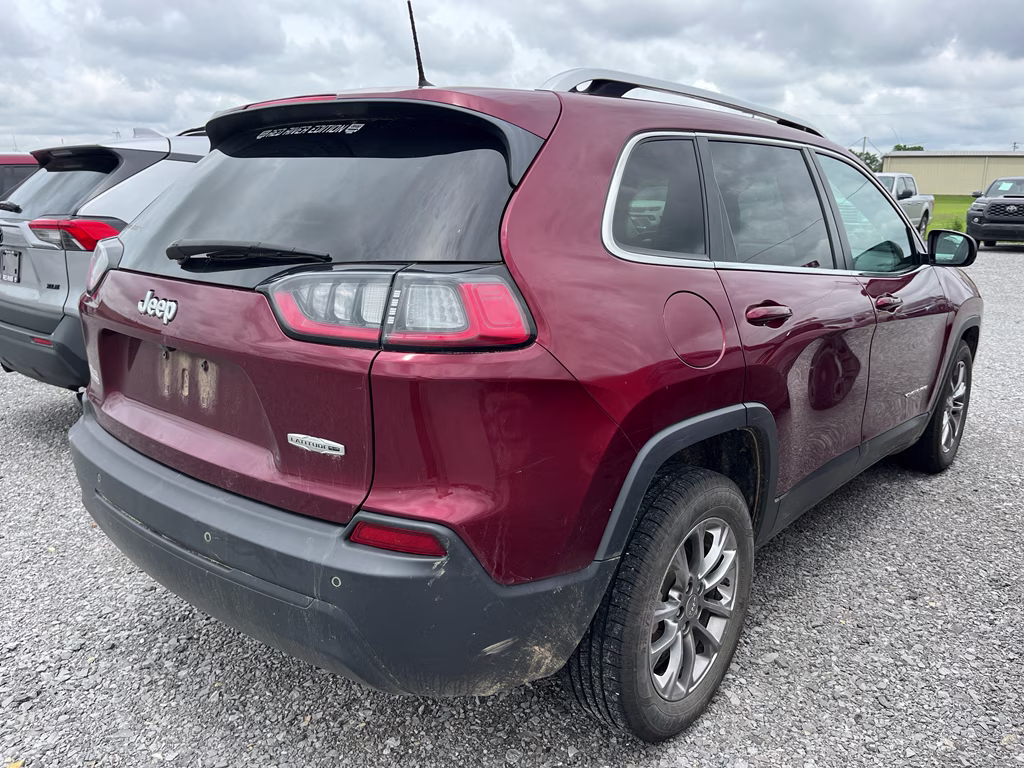 2021 Velvet Red Pearlcoat Jeep Cherokee Latitude Plus FWD SUV