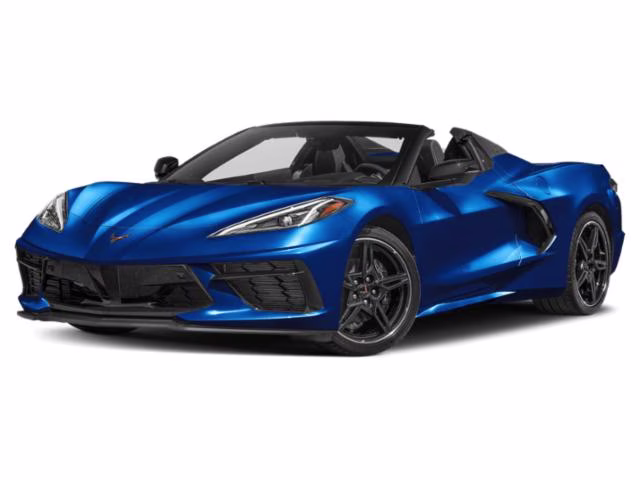 2023 Blue Metallic Chevrolet Corvette Stingray RWD Convertible