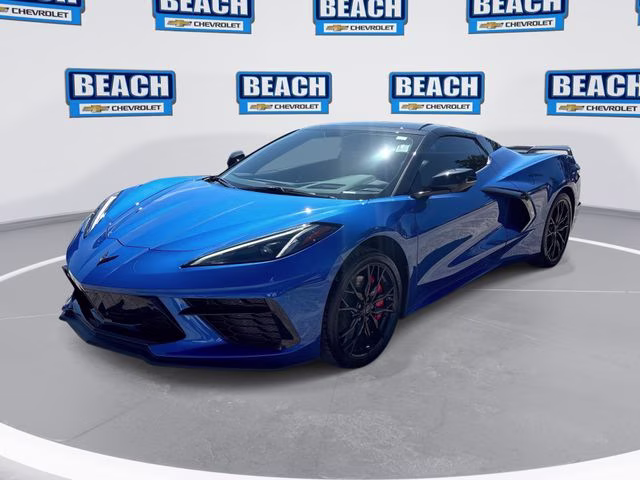 2023 Blue Metallic Chevrolet Corvette Stingray RWD Convertible