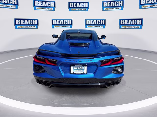 2023 Blue Metallic Chevrolet Corvette Stingray RWD Convertible