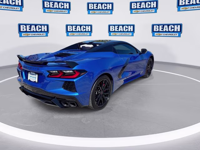 2023 Blue Metallic Chevrolet Corvette Stingray RWD Convertible
