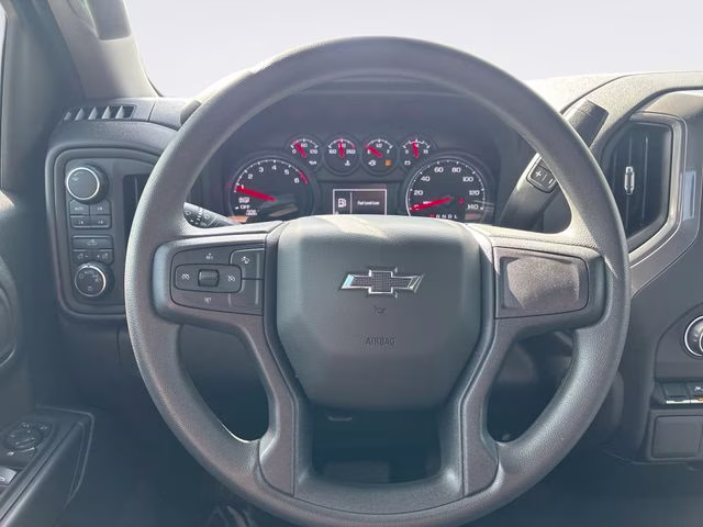 2025 Sterling Gray Metallic Chevrolet Silverado 1500 Custom Trail Boss 4X4 Truck
