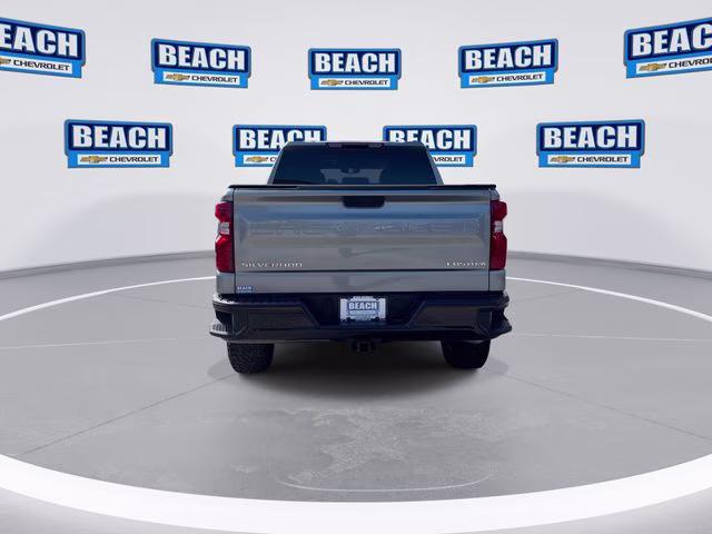 2025 Sterling Gray Metallic Chevrolet Silverado 1500 Custom Trail Boss 4X4 Truck