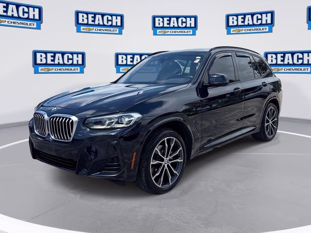 2022 Carbon Black Metallic BMW X3 xDrive30i AWD SUV