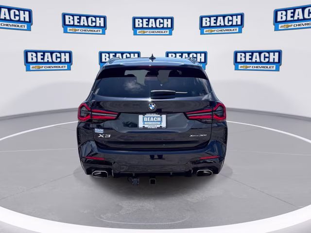 2022 Carbon Black Metallic BMW X3 xDrive30i AWD SUV