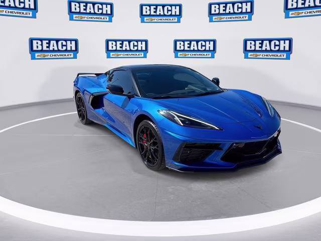 2023 Blue Metallic Chevrolet Corvette Stingray RWD Convertible
