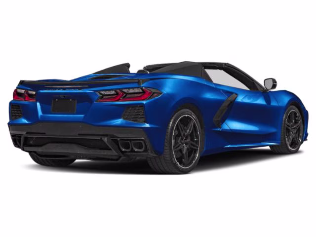 2023 Blue Metallic Chevrolet Corvette Stingray RWD Convertible