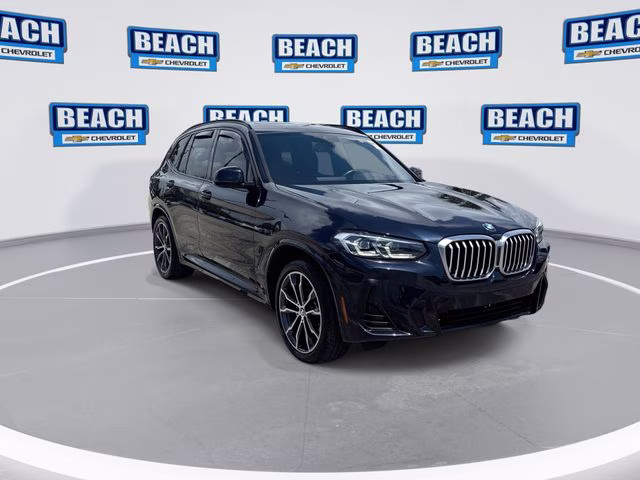2022 Carbon Black Metallic BMW X3 xDrive30i AWD SUV