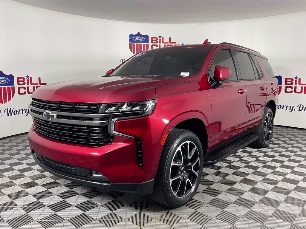 2022 Cherry Red Chevrolet Tahoe RST RWD SUV