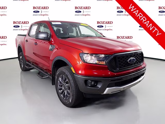 2022 Chili Pepper Red Ford Ranger XLT RWD Truck