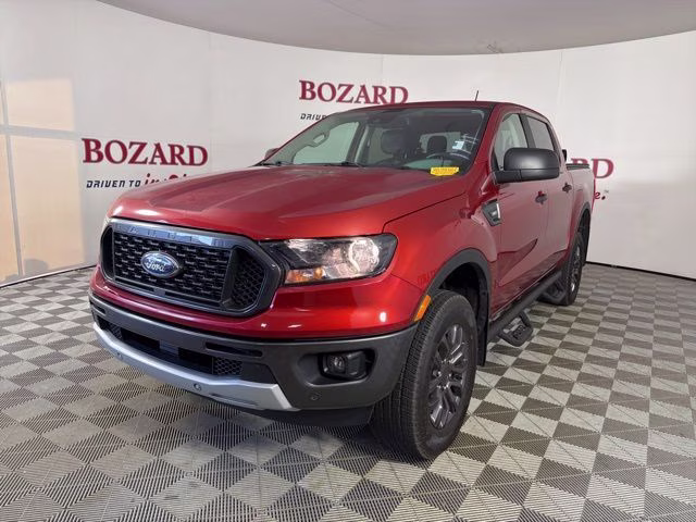 2022 Hot Pepper Red Metallic Tinted Clearcoat Ford Ranger XLT RWD Truck