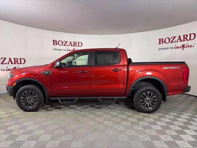 2022 Hot Pepper Red Metallic Tinted Clearcoat Ford Ranger XLT RWD Truck