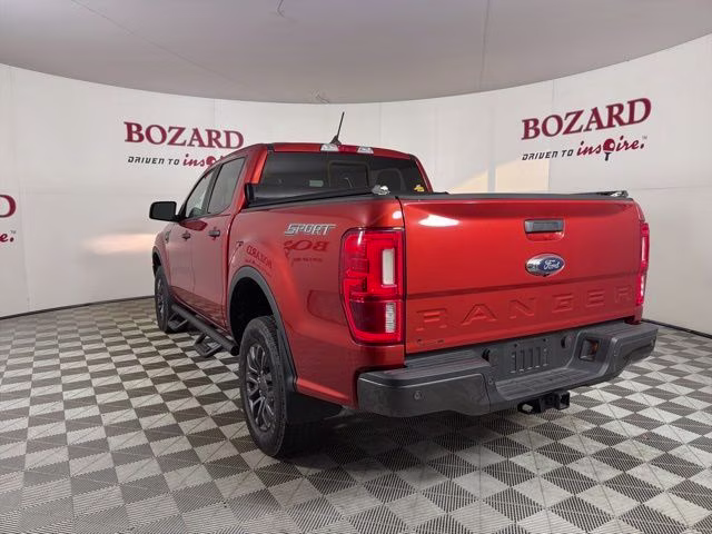 2022 Hot Pepper Red Metallic Tinted Clearcoat Ford Ranger XLT RWD Truck