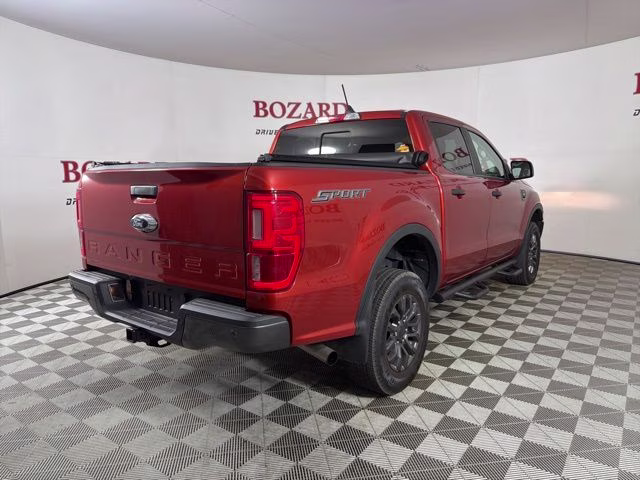 2022 Hot Pepper Red Metallic Tinted Clearcoat Ford Ranger XLT RWD Truck