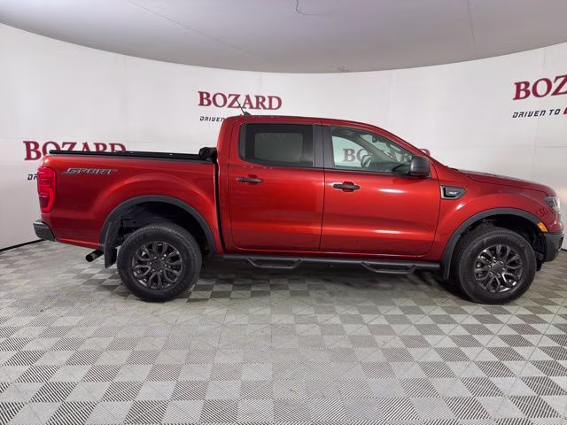 2022 Hot Pepper Red Metallic Tinted Clearcoat Ford Ranger XLT RWD Truck