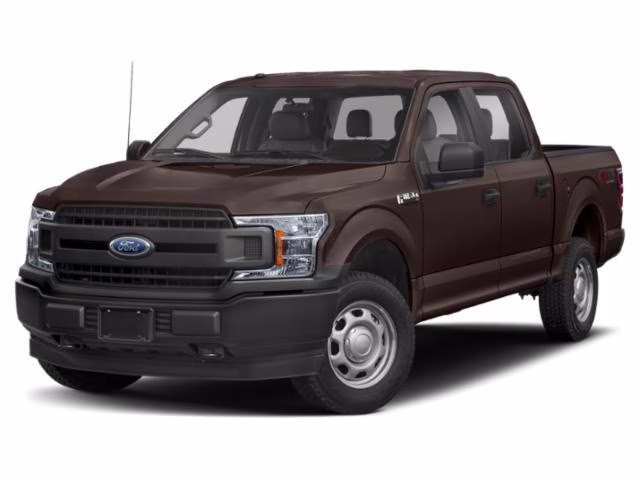 2018 Magma Red Ford F-150 XL 4X4 Truck