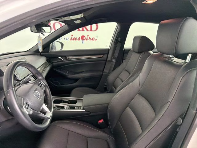 2019 White Honda Accord Sport FWD Sedan