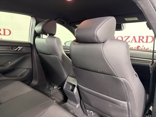 2019 White Honda Accord Sport FWD Sedan