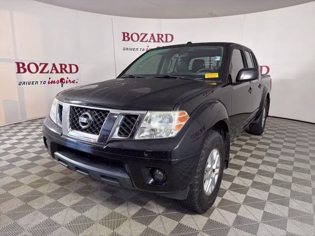 2016 Magnetic Black Nissan Frontier SV 4X4 Truck