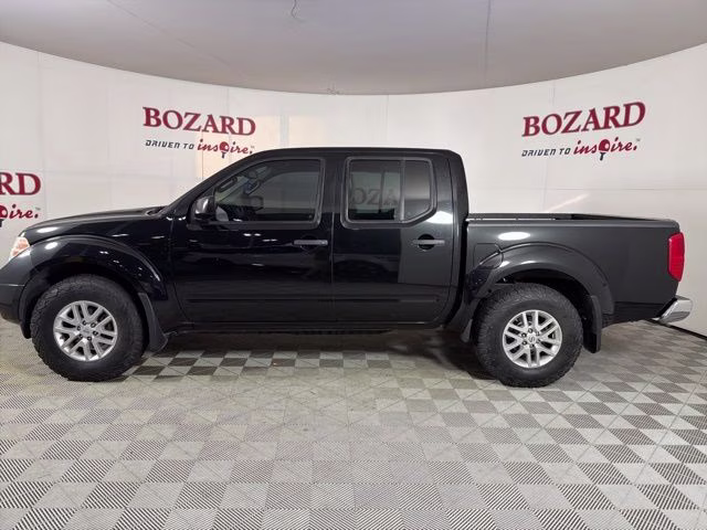 2016 Magnetic Black Nissan Frontier SV 4X4 Truck