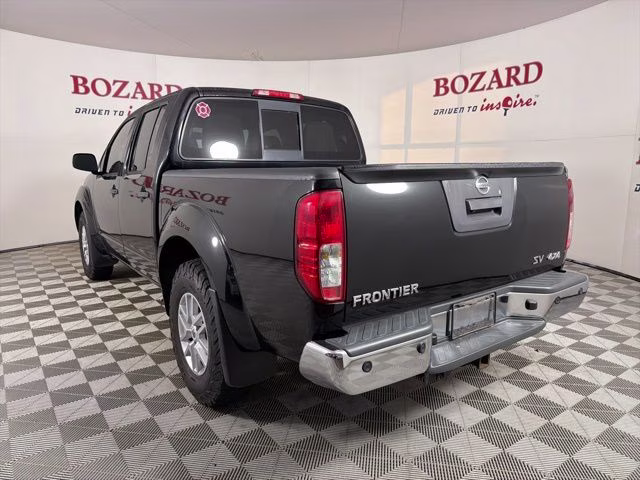2016 Magnetic Black Nissan Frontier SV 4X4 Truck