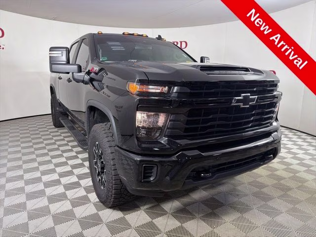 2026 Black Chevrolet Silverado 2500HD Custom 4X4 Truck
