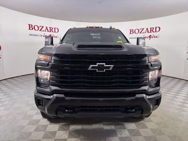 2026 Black Chevrolet Silverado 2500HD Custom 4X4 Truck
